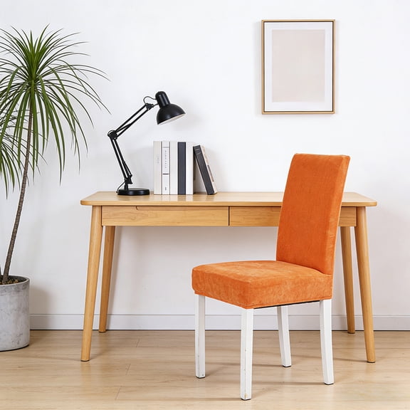 Velvet Chair Covers Stretchable Kitchen And Dining Chair Covers Removable And Washable Chair Covers Suitable For Home Hotel And Banquet Halls N