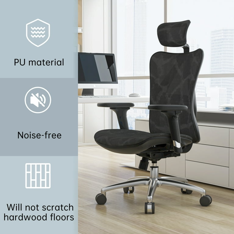 SIHOO M57 Ergonomic Office Chair with 3 Way Armrests Lumbar
