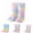 Pink2, variant on SUYIDA Gradient Rain Boots for Girls Mid Calf Waterproof Easy On Boots Non Slip Sole All Seasons Outdoor Play Boots