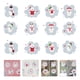 thumbnail image 2 of KAKOWELY 12 pegatinas navideñas extraíbles para ventanas de PVC., 2 of 5