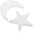 thumbnail image 1 of OUNONA 2pcs Bedroom Lights Plastic Creative Table Light for Home Users, 1 of 8