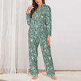 thumbnail image 2 of Balery golf equipment Conjunto de Pijama con Estampado para Mujer, Conjunto de Dos Piezas con Manga Larga, Ropa de Dormir Suave con Bolsillos, Pijamas Cómodos-Small, 2 of 7
