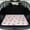 Pink Bow Deer, variant on HUISEFOR Beach Palm Tree Car Trunk Mat 29" x 39" Anti Slip All Weather Trunk Protection Cargo Liner Easy To Clean Universal Fit for Most Cars SUV