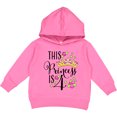 thumbnail image 2 of Inktastic This Princess is Four 4th Birthday Toddler Hoodie, 2 of 4
