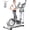 HR-E1190 White, variant on HARISON Elliptical Machine for Home, 350 LBS Capacity, 16-Level Magnetic Resistance Control Elliptical Training Machine with Bluetooth App Connectivity, Heavy Duty Cardio Workout Equipment