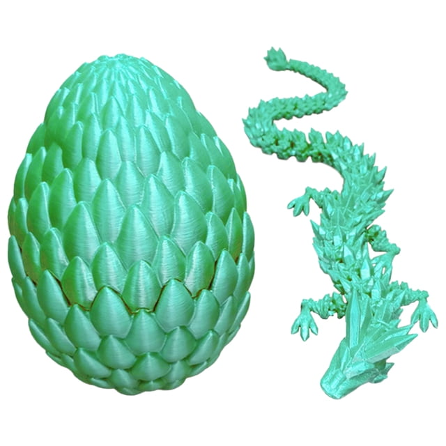 Dragón Cristal Impreso en 3D Con Articulado