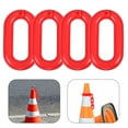 thumbnail image 3 of Shisuyan Barrier Chain Links Red For Keychain 4Pcs 2.28X1.57X0.39in, 3 of 8