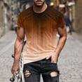 thumbnail image 1 of Qertyioot T-shirt à Manches Courtes Imprimé pour Hommes Col Rond Mode Décontractée Manches Courtes Liquidation, 1 of 5