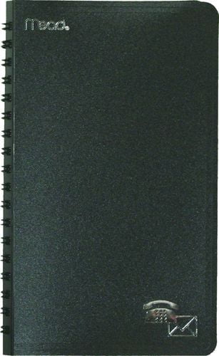 Mead Telephone/Address Book - Medium, 6-5/8 x 3-13/16