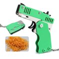 thumbnail image 2 of Transmisor Colgante Caja fuerte para pistola con banda de goma Mini Bursts con llavero para fiesta infantil al aire libre (verde) Likrtyny  libre de BPA, 2 of 7