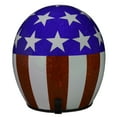 thumbnail image 2 of Fulmer, 3534322, Adult Open Face Helmet DOT Approved 353 EON - O Glory, S, 2 of 3