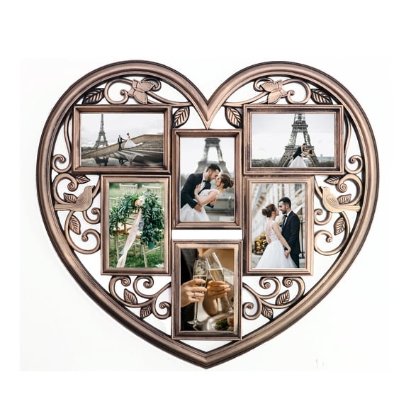 Heart Picture Collage Frame