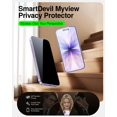 thumbnail image 2 of Protector de pantalla de privacidad SMARTDEVIL para iPhone 17, 2 unidades, 2 of 8