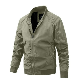 Men's Heavyweight MA-1 Bomber Flight Jacket (S-5XL) - Walmart.com