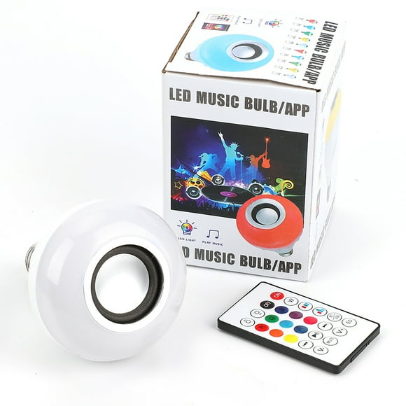 Noref E26/27 Base RGB Light Bulb Speaker Smart LED Music Lamp Decoration