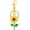 Sunflower, variant on Sunflower Keychains Bag Charms Purse for Women, Car Key Chains Women Cute Gifts for Birthday Mothers Christmas