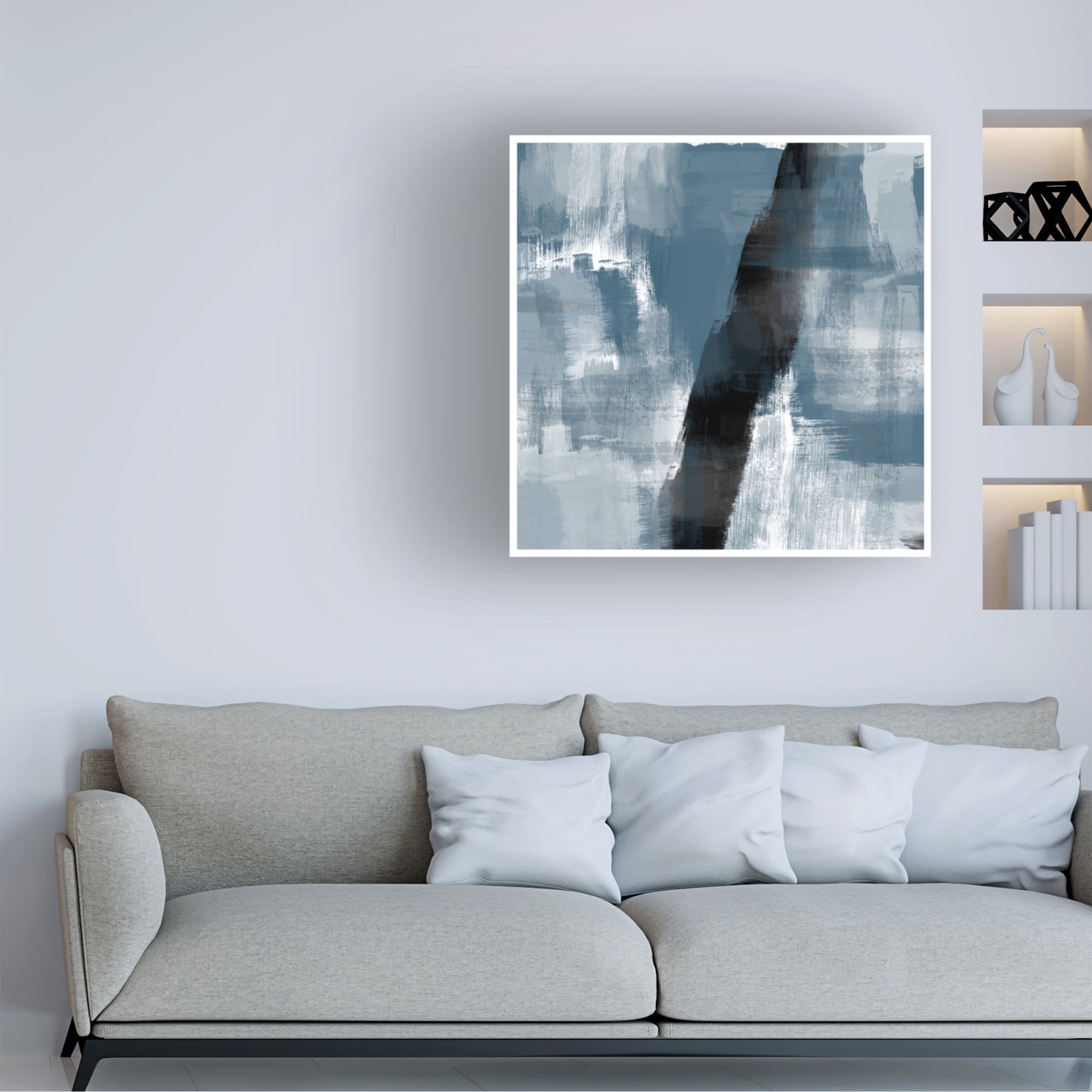 Trademark Fine Art THE MIUUS STUDIO Abstract No2 Canvas Wall Art