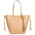 thumbnail image 4 of Calvin Klein Women's Large Drawstring Handbag Totes, Dark Beige, 4 of 4