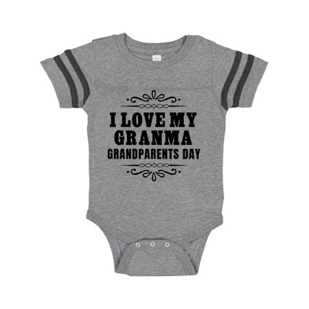 

Inktastic Grandparents Day I Love My Granma Gift Baby Boy or Baby Girl Bodysuit