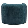 thumbnail image 4 of Viana Accent Chair Aquamarine Accent Chair, Modern Style, Super soft and fuzzy sherpa fabric, Plywood, Indoor Living, 4 of 5