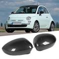 thumbnail image 5 of Car Rear View Cover Side Mirror Cap Carbon Fiber for 500 2007-2023 Mirror Guard Cover Trim 735452185 735452186, 5 of 5
