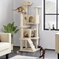 thumbnail image 2 of Árbol para gatos Yaheetech de 157 cm con condominio y rascadores, 2 of 9