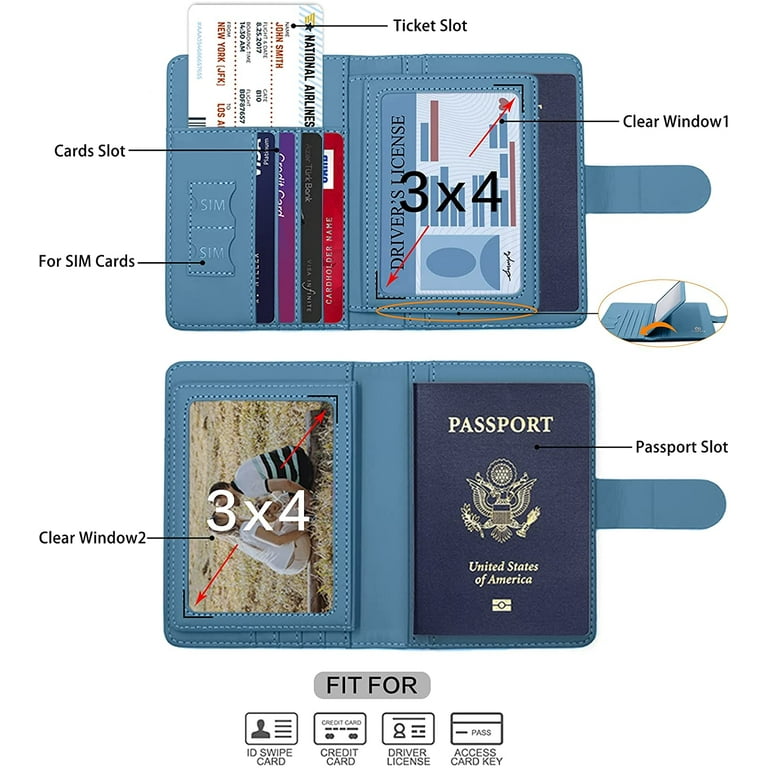 Passport Holder,Passport Holder Card Slots,Cute Passport cover for