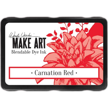 UPC: 0789541064312 | Wendy Vecchi Make Art Dye Ink Pads-Carnation Red
