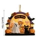 thumbnail image 2 of Uuiauoio Halloween Ghost Ornaments Spooky Cute Hanging Decor for Home Holiday Party Tree Decoration with Lantern and Black Cat Theme, 2 of 6