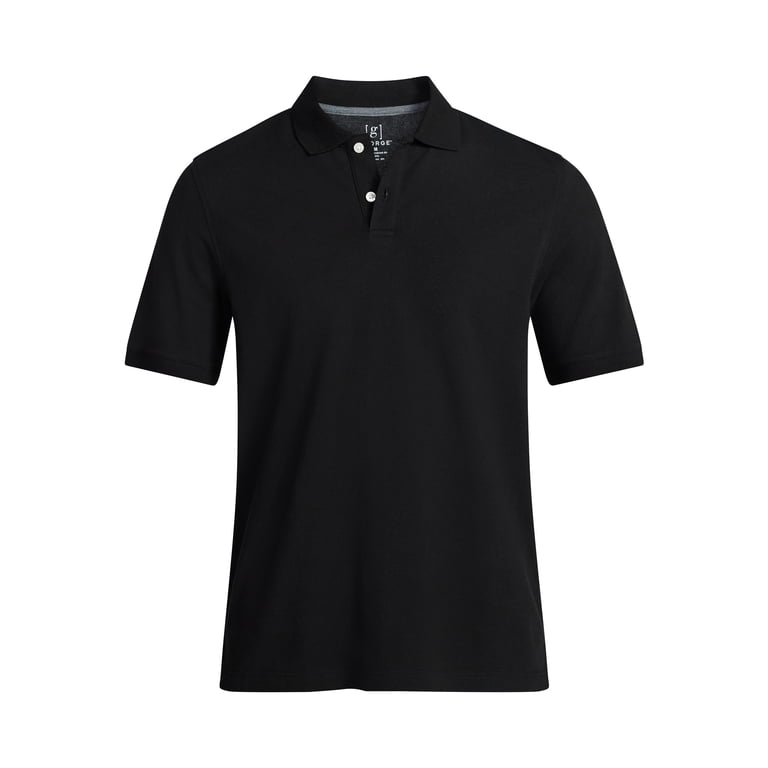 George Men's Short Sleeve Pique Polo photo 5