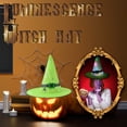 thumbnail image 2 of Less Than 5 Party Light-up Decoration Halloween Hat Witch Hat Scene Layout LED Lights String Hat Party Witch Hat, 2 of 6