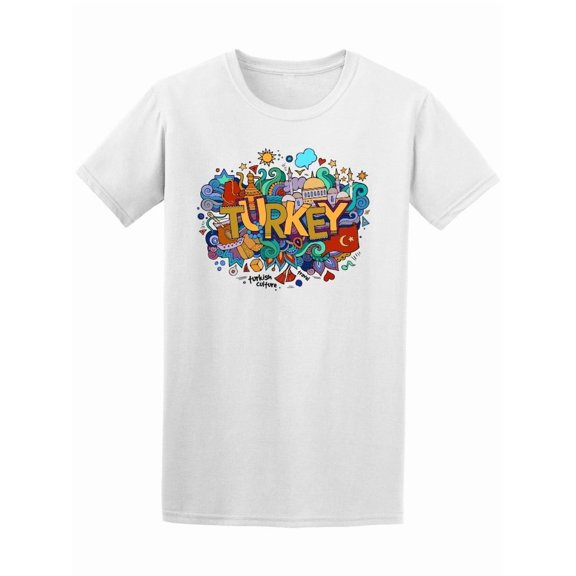 Turkey Doodle T-Shirt Men -Image by Shutterstock, Male x-Large