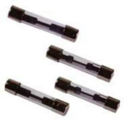 K Tool International KTI-00811 10 Amp Glass Automotive Fuse 5 Per Pack