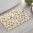 thumbnail image 2 of Red Mushroom Frog Light Pattern Bathroom Rugs Mat,Non Slip Microfiber Bathroom Rug,Rubber Backing,Soft Bathroom Mats for Bathroom Floor,Tub and Shower,17x27in(43x68cm), 2 of 5