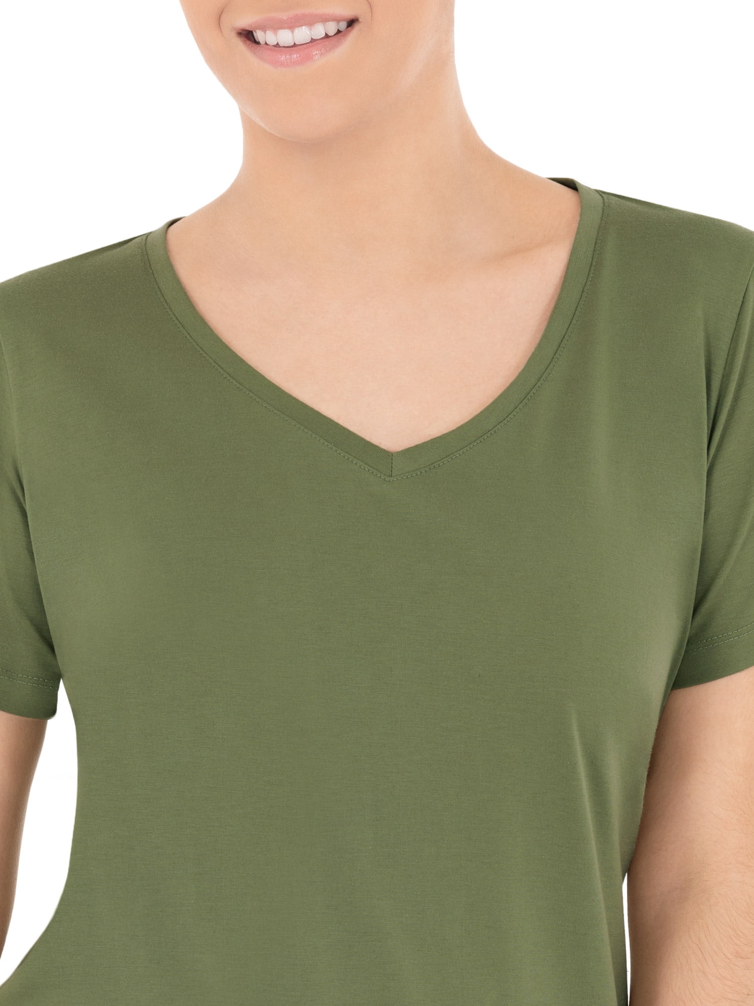 Time and Tru Women's V-Neck Tee