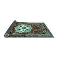 thumbnail image 2 of Ahgly Company Indoor Round Persian Light Blue Traditional Area Rugs, 7' Round, 2 of 4