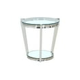 thumbnail image 1 of Topline Home Furnishings Table de bout en verre, 1 of 2