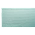 thumbnail image 4 of Contemporary Home Living 108" Aqua Blue and White Seersucker Striped Rectangular Table Runner, 4 of 8