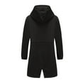 thumbnail image 3 of Vedolay Women Ladies Raincoat Waterproof Outdoor Hooded Rain Jacket Windbreaker Black,S, 3 of 4