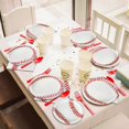 thumbnail image 4 of 96 Pcs Fournitures de Fête Baseball Assiettes en Papier Serviettes, Décorations de Fête Baseball, 4 of 4