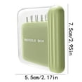 thumbnail image 3 of Magnetic Portable Needle Case Household Sewing Kit Compact Travel-Friendly Storage Box with Secure Closure, 3 of 3