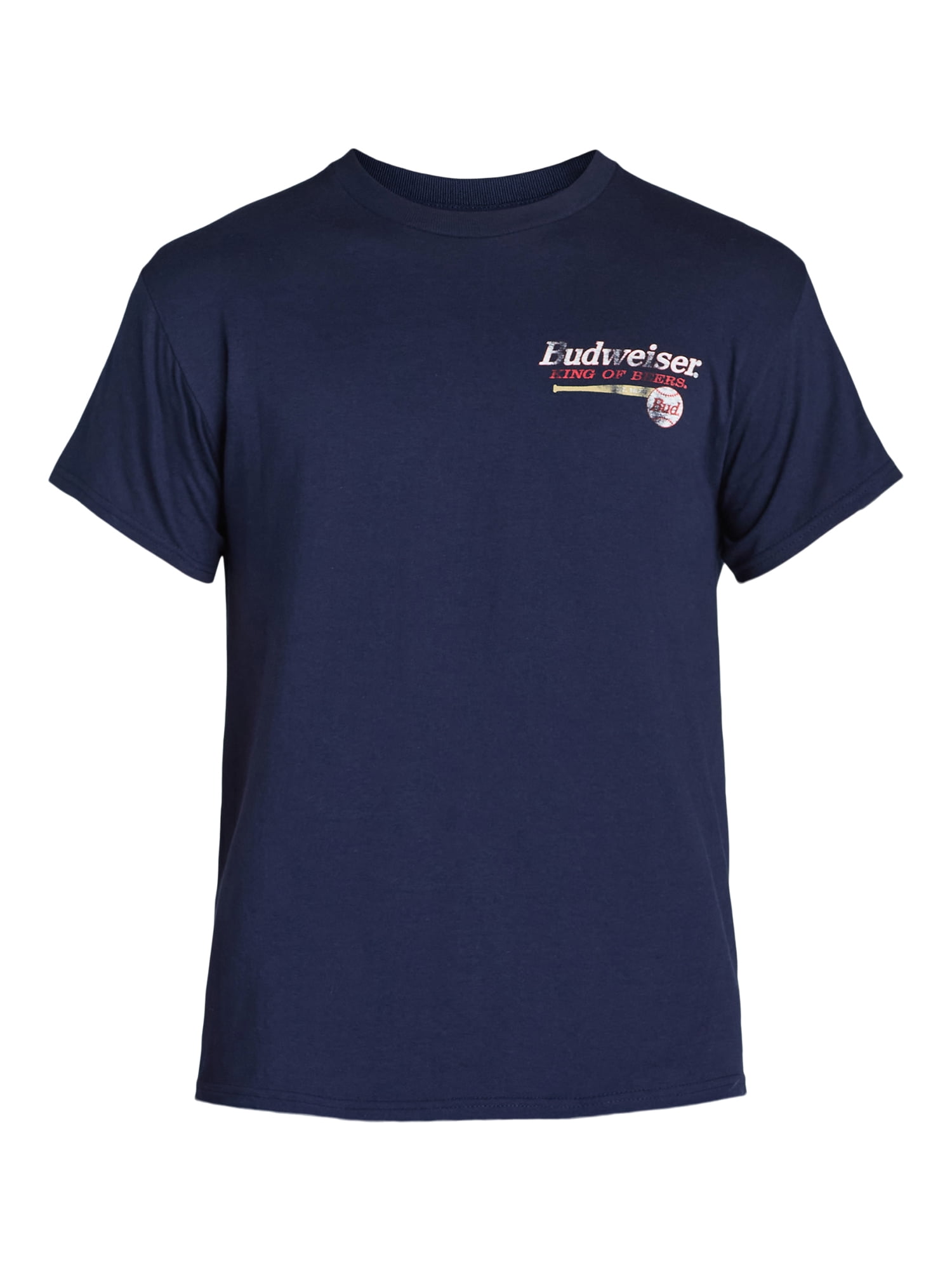 Budweiser Men's & Big Men's Baseball Team Vintage Style Budweiser Men's & Big Men's Baseball Team Vintage Style