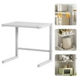 thumbnail image 1 of Raindrops 1Pcs Microwave Stand Countertop Organizer White Kitchen Storage Rack, 1 of 8