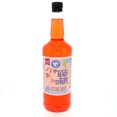 thumbnail image 1 of Jarabe para raspados y conos de nieve - Botella de plástico reciclable sin BPA de un cuarto de galón (32 onzas líquidas) - Algodón de azúcar - Azúcar de caña 100 % puro sin OGM, listo para usar, 1 of 8
