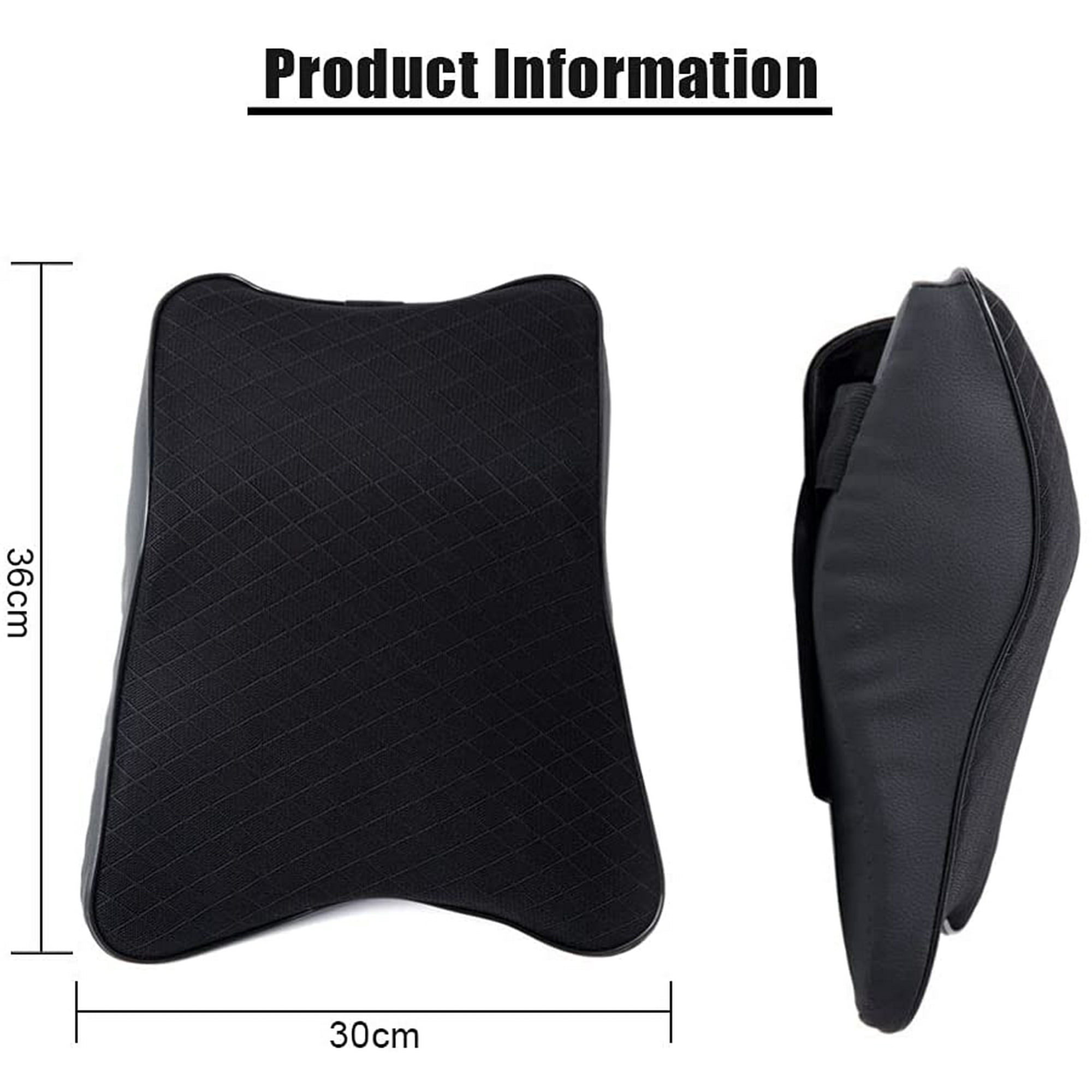 Car Seat Headrest Neck Rest Cushion Car Seat Neck Pillow 100 Pure Memory Foam Neck Pillow with Breathable Removable Cover Comfortable Ergonomic