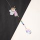 thumbnail image 3 of Angel Tears Diamond Crystal Light Catching Wind Chimes colgante Sunburst colgante FLhrweasw Nuevo, 3 of 6