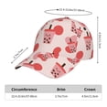 thumbnail image 2 of Gukieu Milk Tea Prin Baseball Cap, Adjustable Sweat-wicking Daily,Travel, Sports Cap, Unisex, 2 of 6