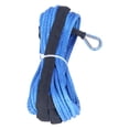 thumbnail image 1 of Cable de recuperación de cabrestante 12 hebras resistente al calor 50 pies de largo carga de 7000 lb cuerda de cabrestante azul de 1/4 de pulgada de diámetro con cubierta ANGGREK Otros, 1 of 8