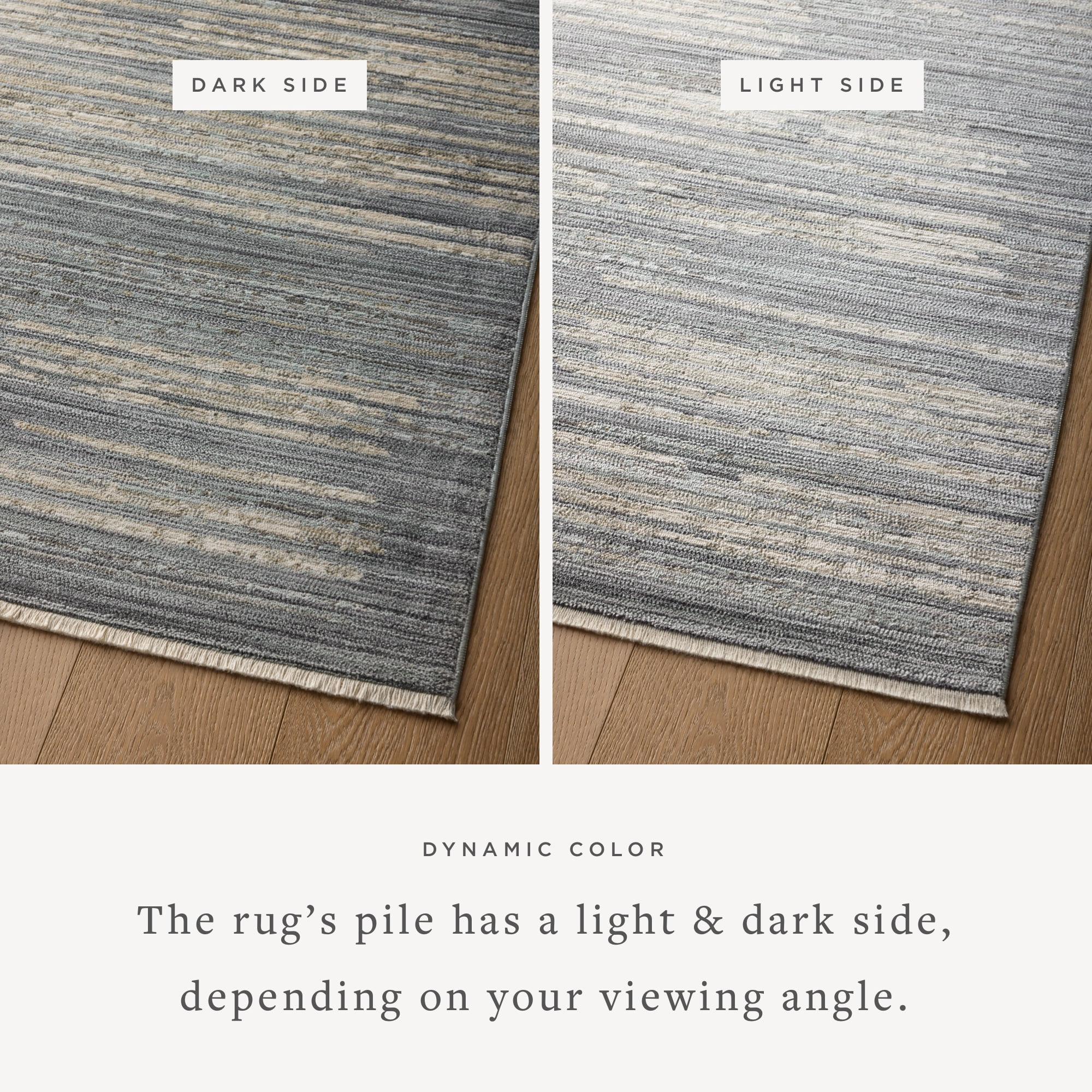 Loloi Wade Ocean / Sand 18" x 18" Sample Rug