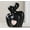 Couple Hug-Black（2.95*1.57*4.3inch）, variant on Heart-shaped ceramic couple figurine, Valentine's Day/Christmas gift, home desktop decoration.